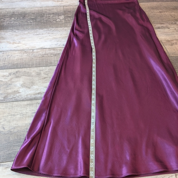 Vintage Zum Zum Purple and Black Women's Evening Dress - Picture 9 of 10